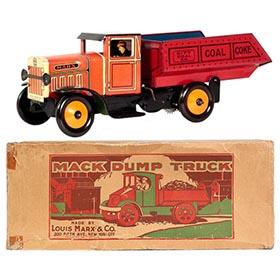 1934 Marx City Coal Co. Dump Truck in Original Box