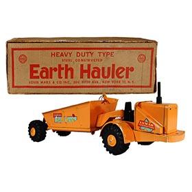 1956 Marx, Lumar Contractors Earth Hauler in Original Box