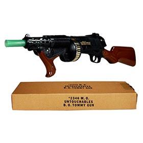 1961 Marx, Untouchables Battery Operated Tommy Gun in Original Box