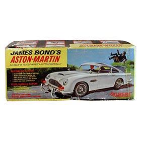 1965 Gilbert, James Bond's Aston-Martin, Box Only with One Insert