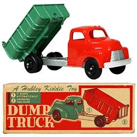 c.1952 Hubley, No.510 Kiddie Dump Truck in Original Box