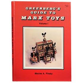 1988 Greenbergâ€™s Guide To Marx Toys, Volume 1, 1st Edition. 143pgs.