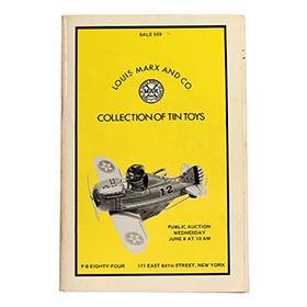 1977 Louis Marx & Co., PB84 Auction Catalog of Factory Collection Tin Toys